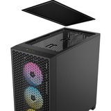 Corsair 3000D RGB Airflow, Towerkabinet Sort