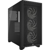 Corsair 3000D RGB Airflow, Towerkabinet Sort