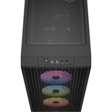 Corsair 3000D RGB Airflow, Towerkabinet Sort