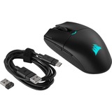 Corsair Katar Elite Wireless, Gaming mus Sort