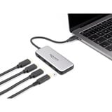 DeLOCK 64261, USB hub grå