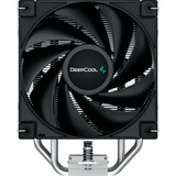 DeepCool AK400 Processor Luftkøler 12 cm Sort 1 stk, CPU køler Sort, Luftkøler, 12 cm, 29 dB, 66,47 kubikfod/min., Sort