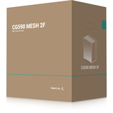 DeepCool CG590 MESH 2F, Towerkabinet Sort