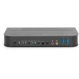 Digitus KVM-switch HDMI 2x1, KVM-switchen Sort