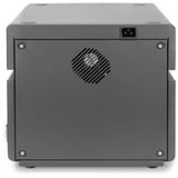 Digitus Mobil desktop opladningsskab, 10 ladepladser, til tablets op til 14", Ladestation Sort