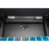Digitus Mobil desktop opladningsskab, 10 ladepladser, til tablets op til 14", Ladestation Sort