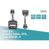 Digitus USB-adapter / konverter, OTG 