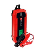 EINHELL Batterioplader CE-BC 5 M LiFePO4 Rød/Sort