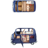 EPOCH Sylvanian Families - Familie-syv-personers, Bygge legetøj 