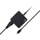 FSP NB C strømadapter og vekselret Indendørs 65 W Sort, Strømforsyning Sort, Universel, Indendørs, 100 - 240 V, 50/60 Hz, 65 W, 5 - 20 V