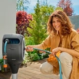 GARDENA Terrasse slangebox RollUp S, 15 meter, Slangerulle grå/Hvid