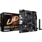 GIGABYTE A520M DS3H WF6E, Bundkort 
