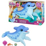 Hasbro F24015L0 interaktivt legetøj, Plysdyr Blå, Pige, 4 År, Klingende