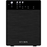 ICY BOX IB-3640SU3 USB 3.2 Gen 1 (3.1 Gen 1) Type-B Sort, Drev kabinet Sort, HDD, SATA, 3.5", USB 3.2 Gen 1 (3.1 Gen 1) Type-B, 5 Gbit/sek., Sort