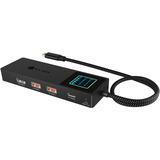 ICY BOX IB-DK4038-LCD, Docking station antracit