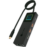 ICY BOX IB-DK4038-LCD, Docking station antracit