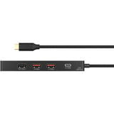 ICY BOX IB-DK4038-LCD, Docking station antracit