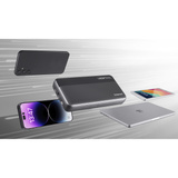 Intenso Powerbank HE25000, Power Bank grå/Sort