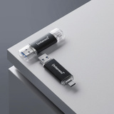 Intenso Twist Line 512 GB, USB-stik antracit/gennemsigtig