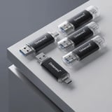 Intenso Twist Line 512 GB, USB-stik antracit/gennemsigtig