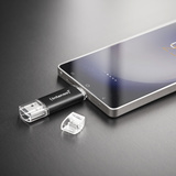 Intenso Twist Line 512 GB, USB-stik antracit/gennemsigtig