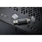 Intenso Twist Line 512 GB, USB-stik antracit/gennemsigtig