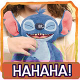 Just Play Disney Stitch - Many Moods Stitch, Plysdyr Karakter, 3 År, Interaktiv, Klingende, AA