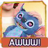 Just Play Disney Stitch - Many Moods Stitch, Plysdyr Karakter, 3 År, Interaktiv, Klingende, AA