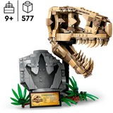 LEGO Jurassic World Dinosaurfossiler: T. rex-kranium, Bygge legetøj Byggesæt, 9 År, Plast, 577 stk, 664 g
