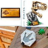 LEGO Jurassic World Dinosaurfossiler: T. rex-kranium, Bygge legetøj Byggesæt, 9 År, Plast, 577 stk, 664 g