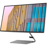 Lenovo Q27h-10 68,6 cm (27") 2560 x 1440 pixel Quad HD LED Grå, LED-skærm Sort/grå, 68,6 cm (27"), 2560 x 1440 pixel, Quad HD, LED, 6 ms, Grå