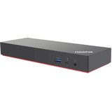 Lenovo Thunderbolt 3 Dock Gen 2 renoveret, Docking station Sort