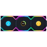 Lian Li UNI FAN SL120 LCD Wireless, Sag fan Sort