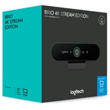 Logitech BRIO STREAM webcam 4096 x 21060 pixel USB 3.2 Gen 1 (3.1 Gen 1) Sort Sort, 4096 x 21060 pixel, 60 fps, 1080p, USB 3.2 Gen 1 (3.1 Gen 1), Sort, Klip