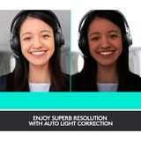 Logitech BRIO STREAM webcam 4096 x 21060 pixel USB 3.2 Gen 1 (3.1 Gen 1) Sort Sort, 4096 x 21060 pixel, 60 fps, 1080p, USB 3.2 Gen 1 (3.1 Gen 1), Sort, Klip