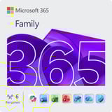 Microsoft Office M365 Familie 6 brugere, Software 
