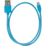 OWC NWTCBLUSBL05MBL Lightning kabel 0,5 m Blå Blå, 0,5 m, Lightning, USB A, Hanstik, Hanstik, Blå