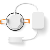 Philips Hue Hue White & Color Ambiance Slim Indbygningslampe 90 mm, LED lys Sort