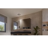 Philips Hue Hue White & Color Ambiance Slim Indbygningslampe 90 mm, LED lys Sort