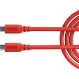 Rode Microphones USB 3.2 Gen1 Kabel SC27-R red, USB-C Stecker > USB-C Stecker Rød