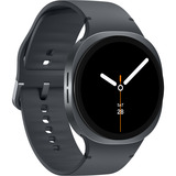 Samsung Galaxy Watch 8 3,81 cm (1.5") AMOLED 44 mm Digital 480 x 480 pixel Berøringsskærm Grafit Wi-Fi GPS (satellit), SmartWatch mørk grå, 3,81 cm (1.5"), AMOLED, Berøringsskærm, 32 GB, GPS (satellit), 34 g