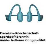 Shokz OpenRun Pro, Hovedtelefoner Lyseblå
