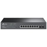 TP-Link Omada TL-SG2210MP Administreret L2/L2+ Gigabit Ethernet (10/100/1000) Strøm over Ethernet (PoE) 1U Sort, Switch Administreret, L2/L2+, Gigabit Ethernet (10/100/1000), Strøm over Ethernet (PoE), Stativ-montering, 1U