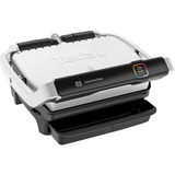 Tefal OptiGrill Elite GC750D30 kontaktgrill Sølv/Sort, Sort, Rustfrit stål, Plast, Rektangulær, Berøring, 600 cm², 300 x 200 mm