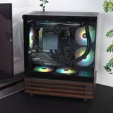 Thermaltake LCGS View 170WS, Gaming PC Sort/træ