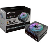 Thermaltake PS-TPD-0850F4FAGE-1, PC strømforsyning Sort