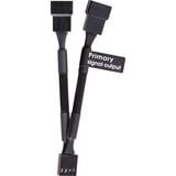 Thermaltake TTMOD PWM-blæser 4-polet Y-kabel Sort