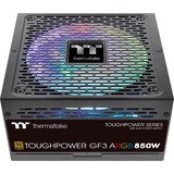 Thermaltake Toughpower GF3 ARGB 850W Gold, PC strømforsyning Sort