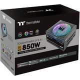 Thermaltake Toughpower GF3 ARGB 850W Gold, PC strømforsyning Sort