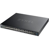 Zyxel XS3800-28 Administreret L2+ 10G Ethernet (100/1000/10000) Sort, Switch Administreret, L2+, 10G Ethernet (100/1000/10000), Stativ-montering